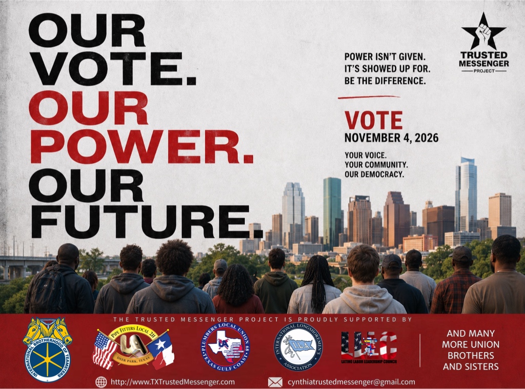 Our Vote. Our Power. Our Future. — Vote November 4, 2026