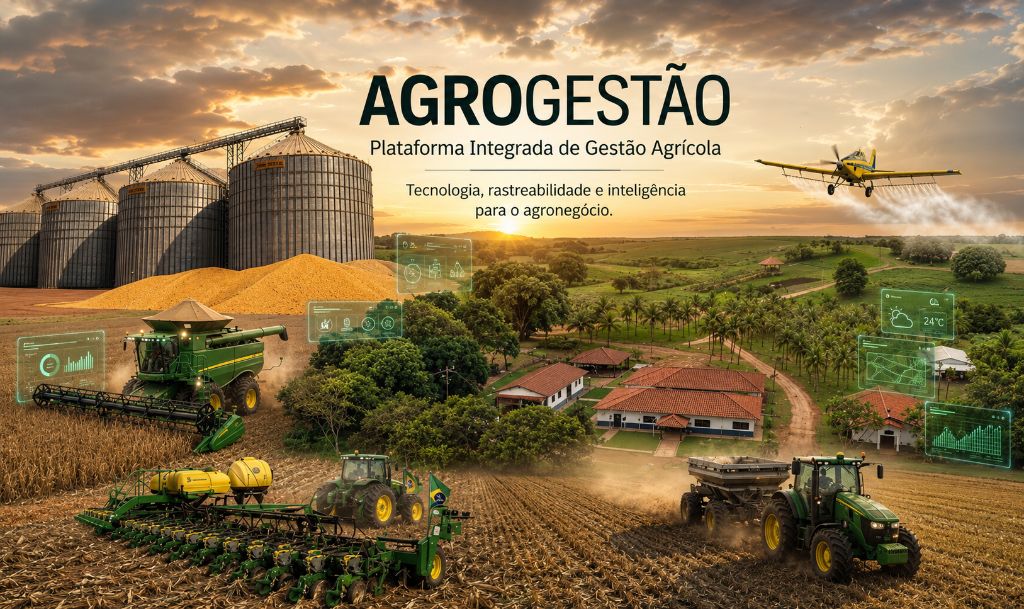 AgroGestão - Plataforma Integrada de Gestão Agrícola