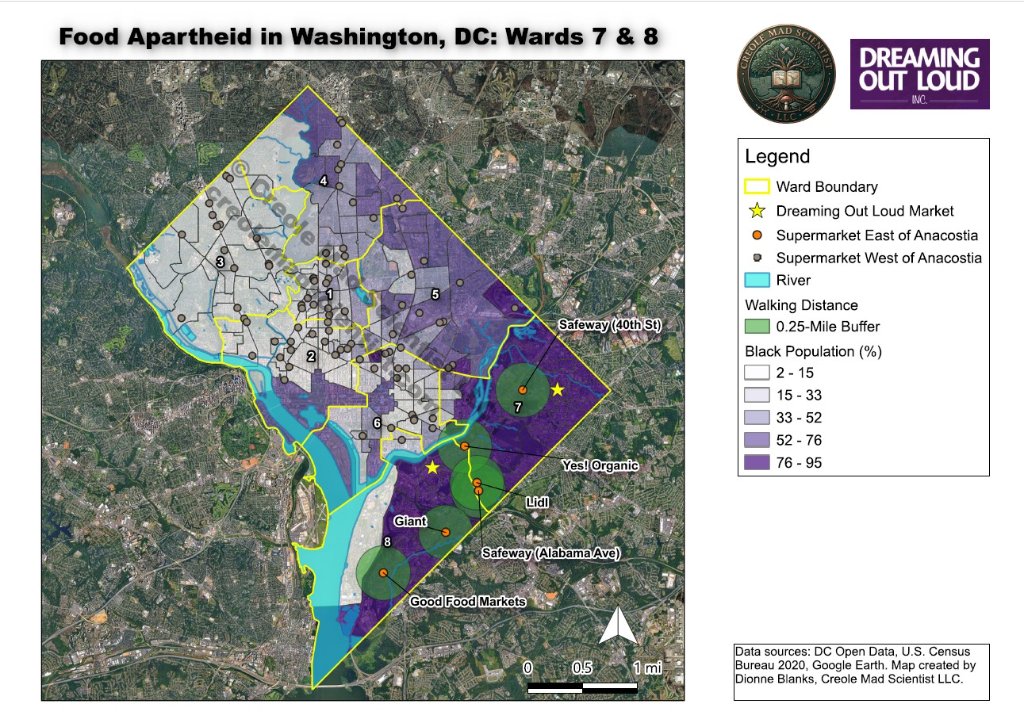 Mapping Food Apartheid in Washington, DC — Wards 7 & 8