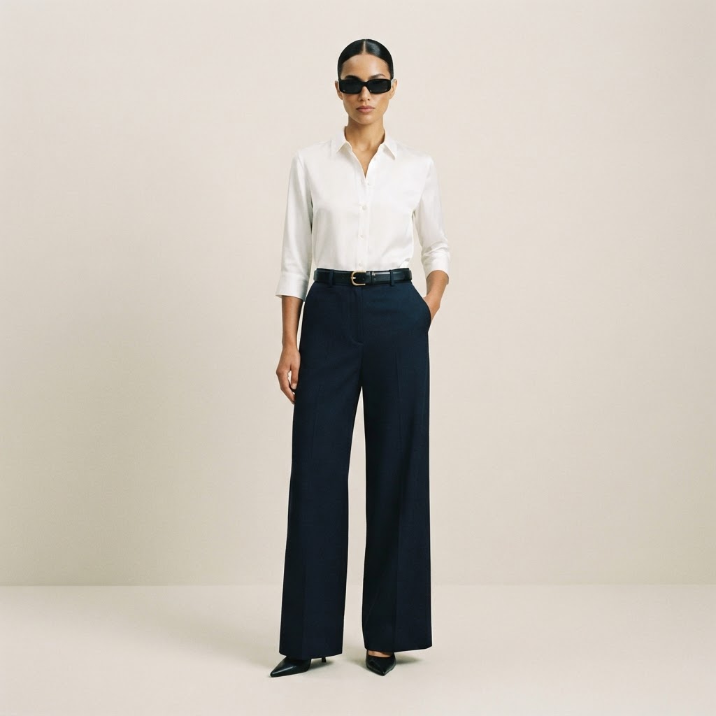 WIDE LEG + CINCHED WAIST