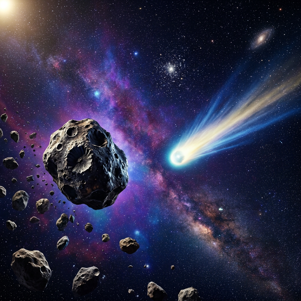 Exploring Asteroids and Comets