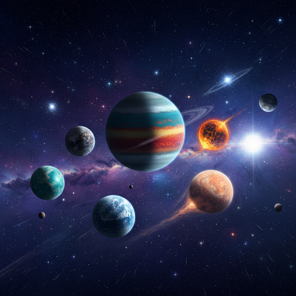 Exploring Exoplanet Types