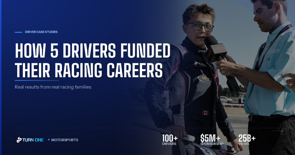 Racing Driver Case Studies: How 5 Drivers Funded Their Careers Through Social Media