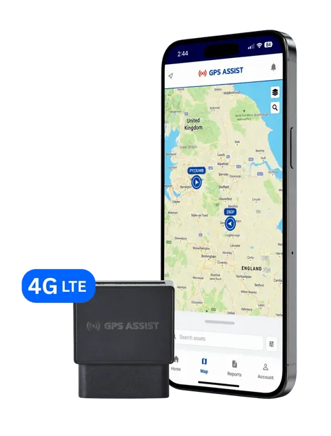 GPS Assist OBD Tracker with app