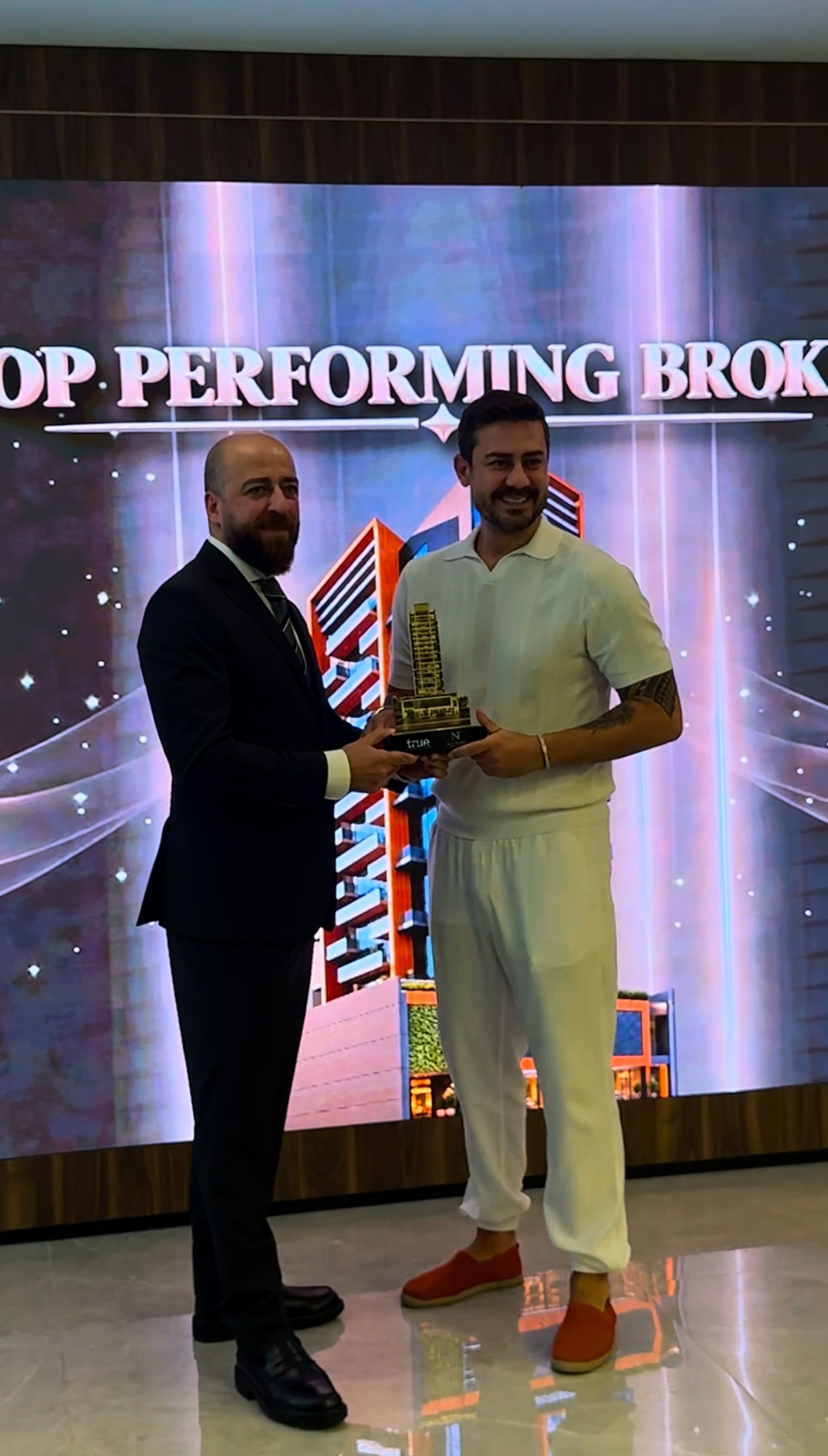 Recognition award