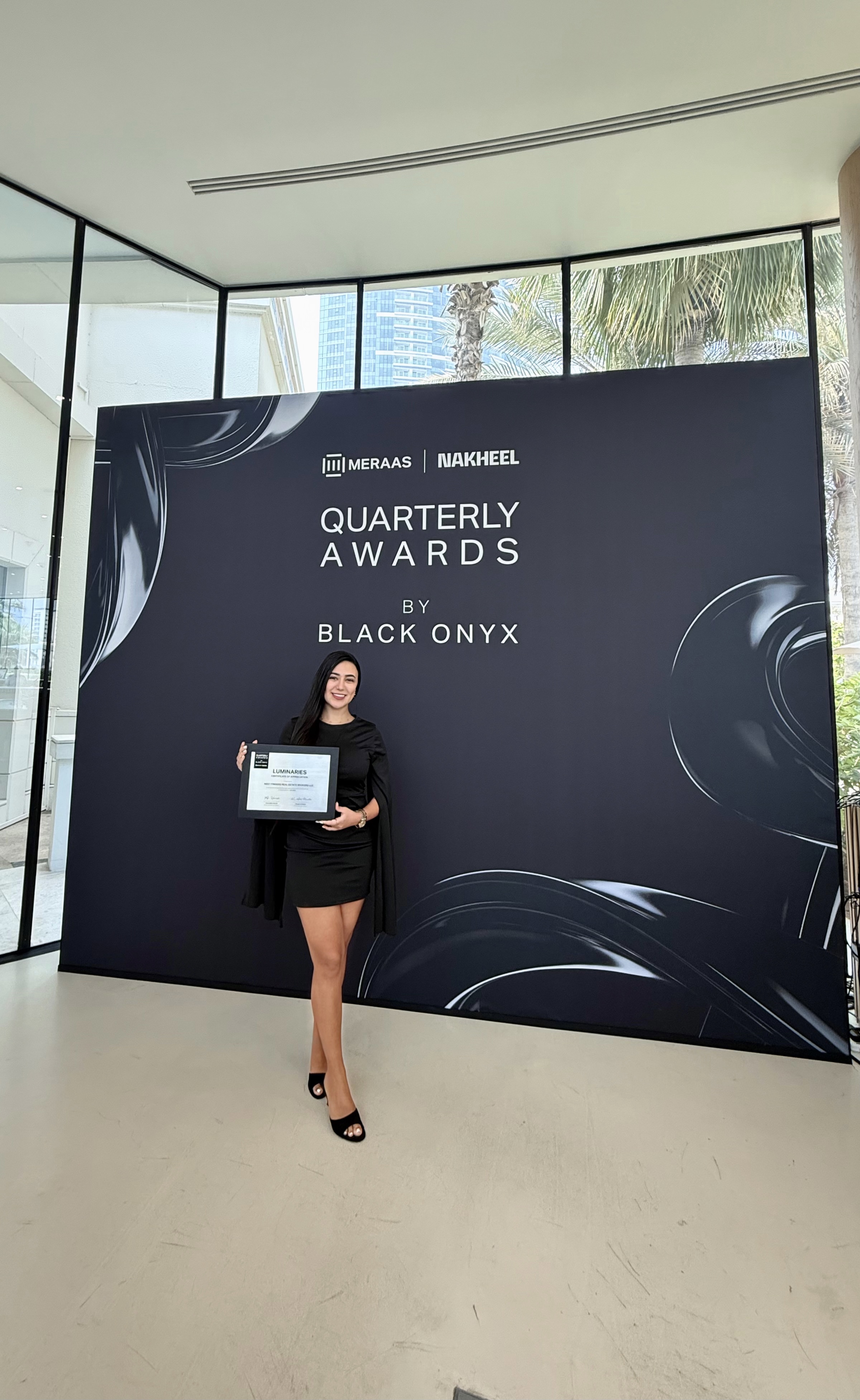 Recognition award