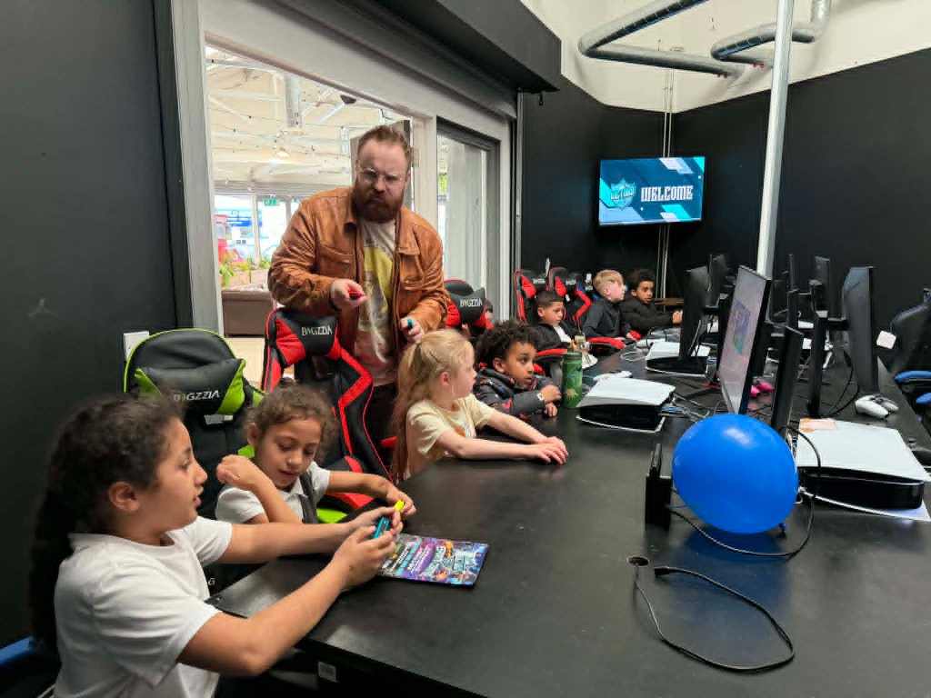 Esports coaching session in action