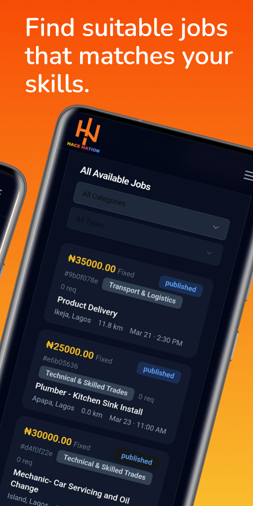 Find suitable jobs that match your skills.