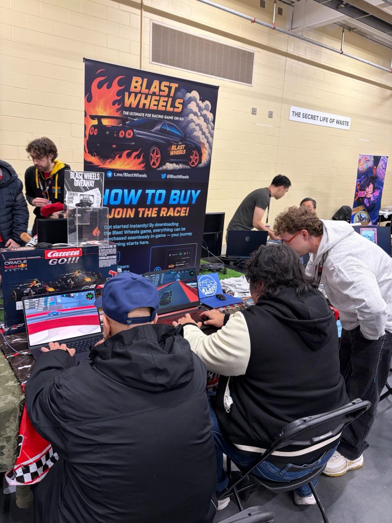 Blast Wheels at the booth