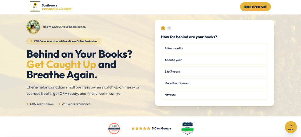 Sunflowers Bookkeeping and Advisory