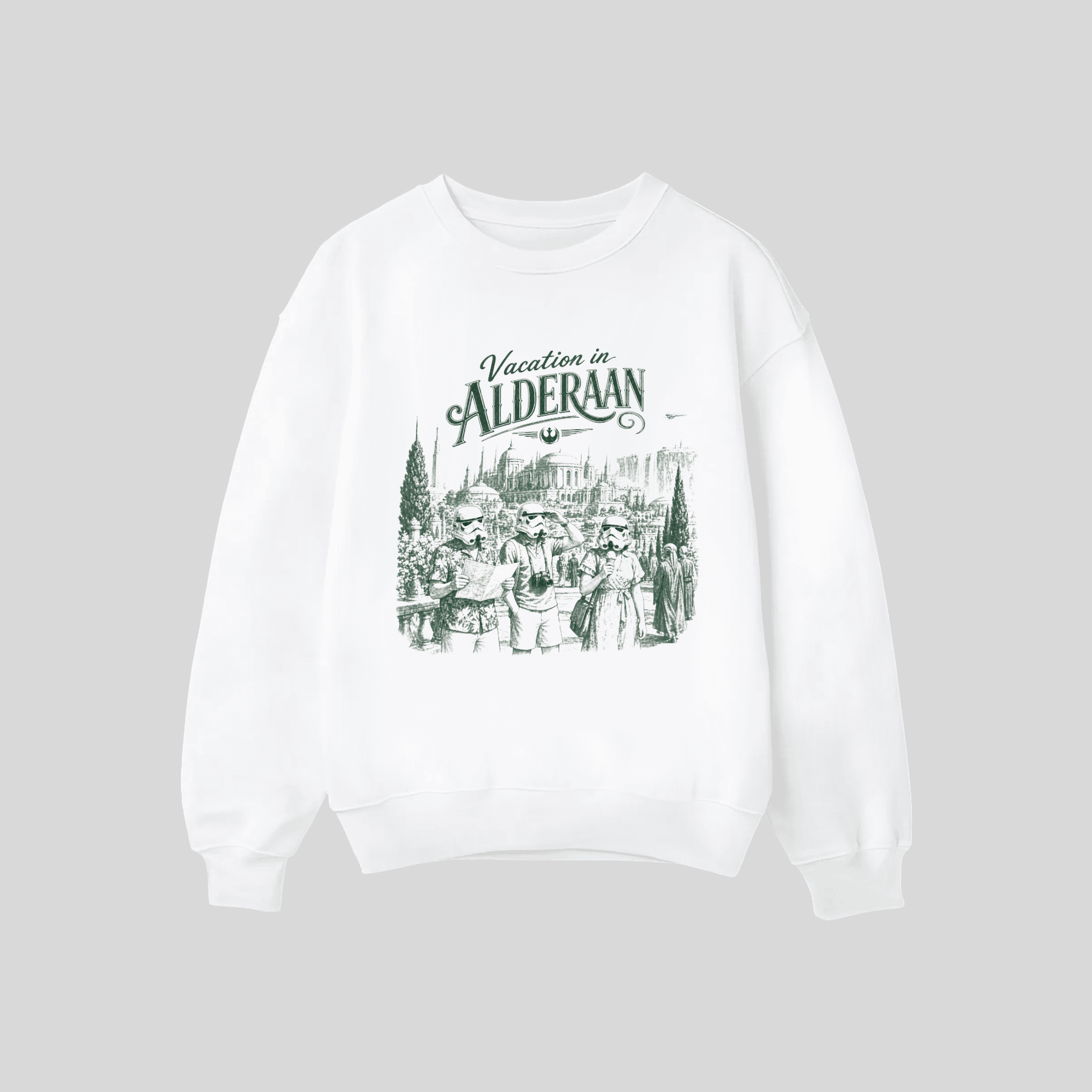 Vacation on Alderaan - T-Shirt, Crewneck or Hoody example 2