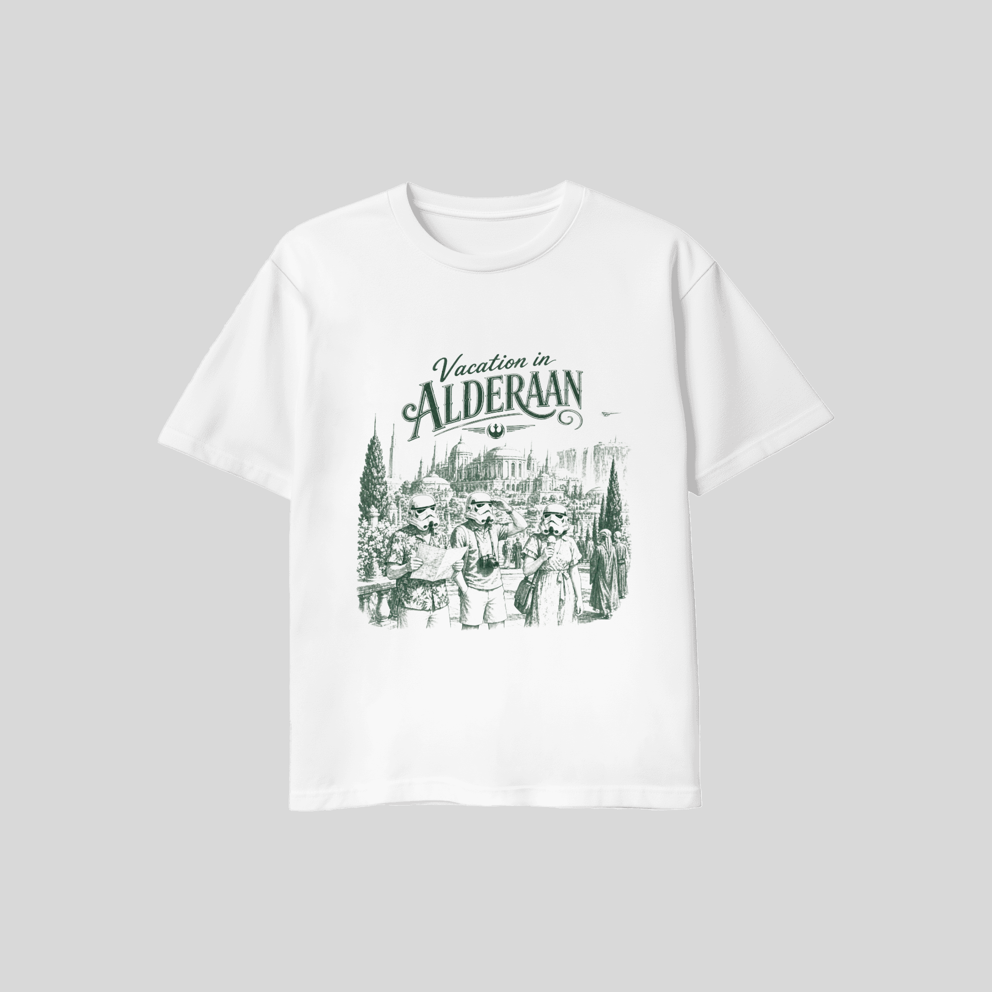 Vacation on Alderaan - T-Shirt, Crewneck or Hoody