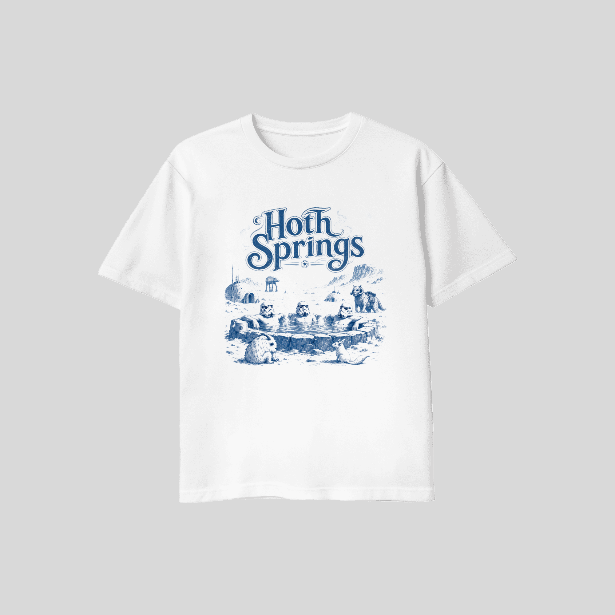 Hoth Springs - T-Shirt, Crewneck or Hoody