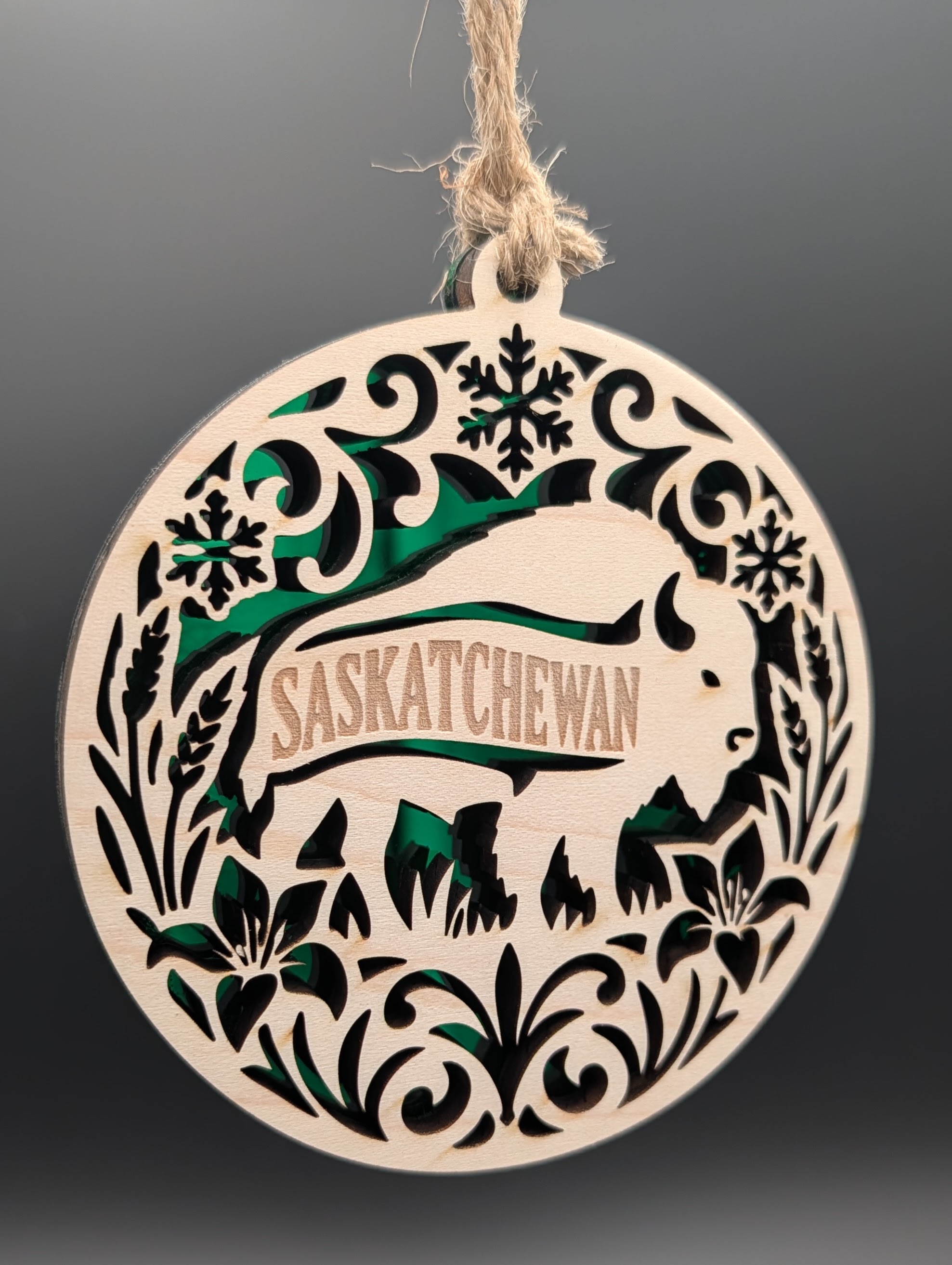 Saskatchewan Ornament