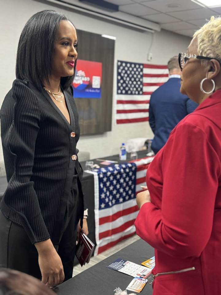 Meeting neighbors across the district