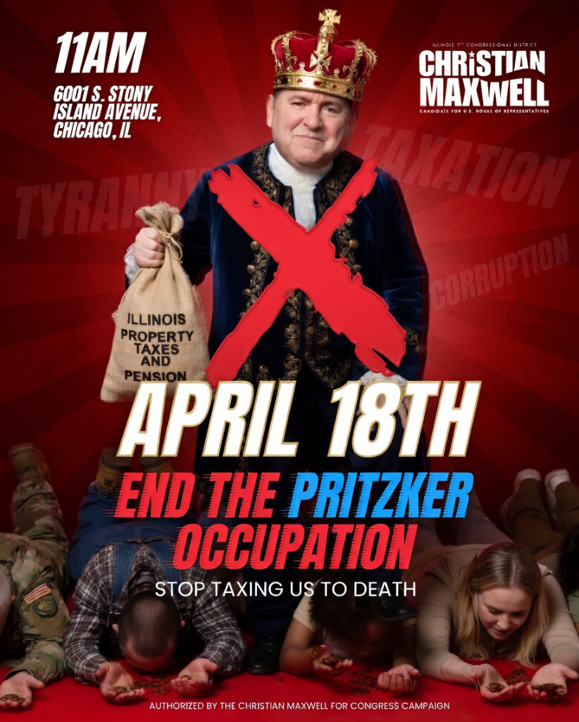 End the Pritzker Occupation - April 18th Protest
