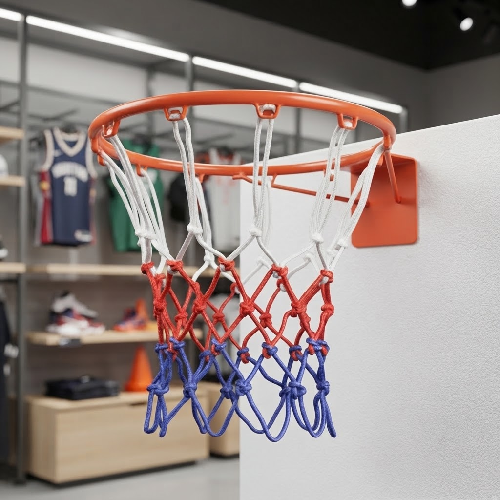 Aro de Basquete Oficial + Rede Americana (Unidade) — JV Commerce — foto 8