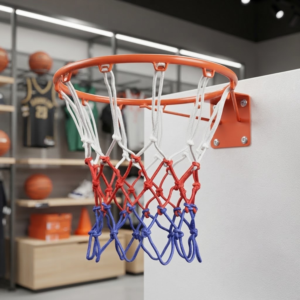Aro de Basquete Oficial + Rede Americana (Unidade) — JV Commerce — foto 10