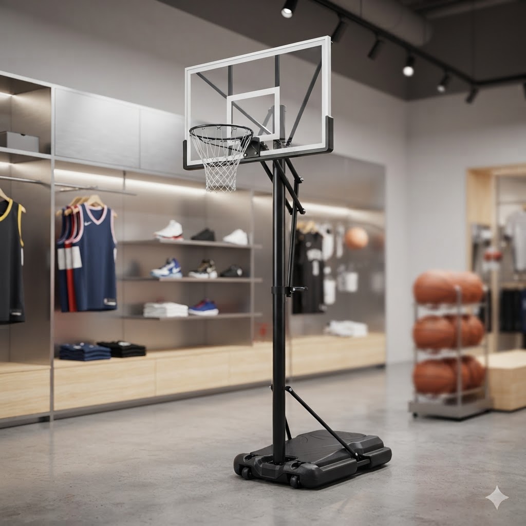 Tabela Móvel de Basquete MVP Impact 305™ - 50" Policarbonato — MVP Impact — foto 7
