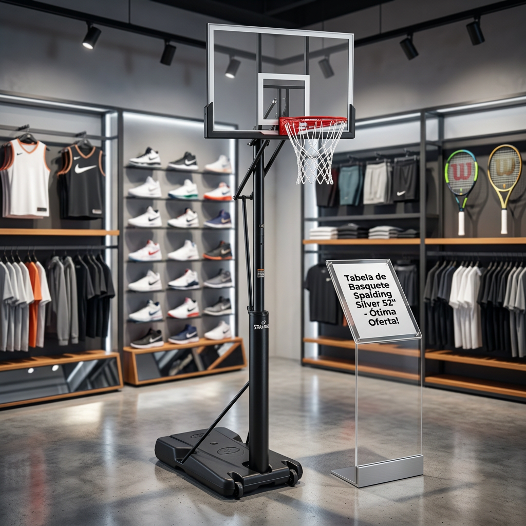 Tabela de Basquete Spalding Silver 52"