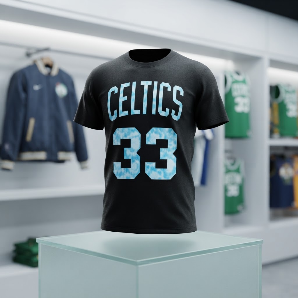 Camiseta Boston Celtics Mitchell & Ness Larry Bird #33 - Edição Especial — Mitchell & Ness — foto 2