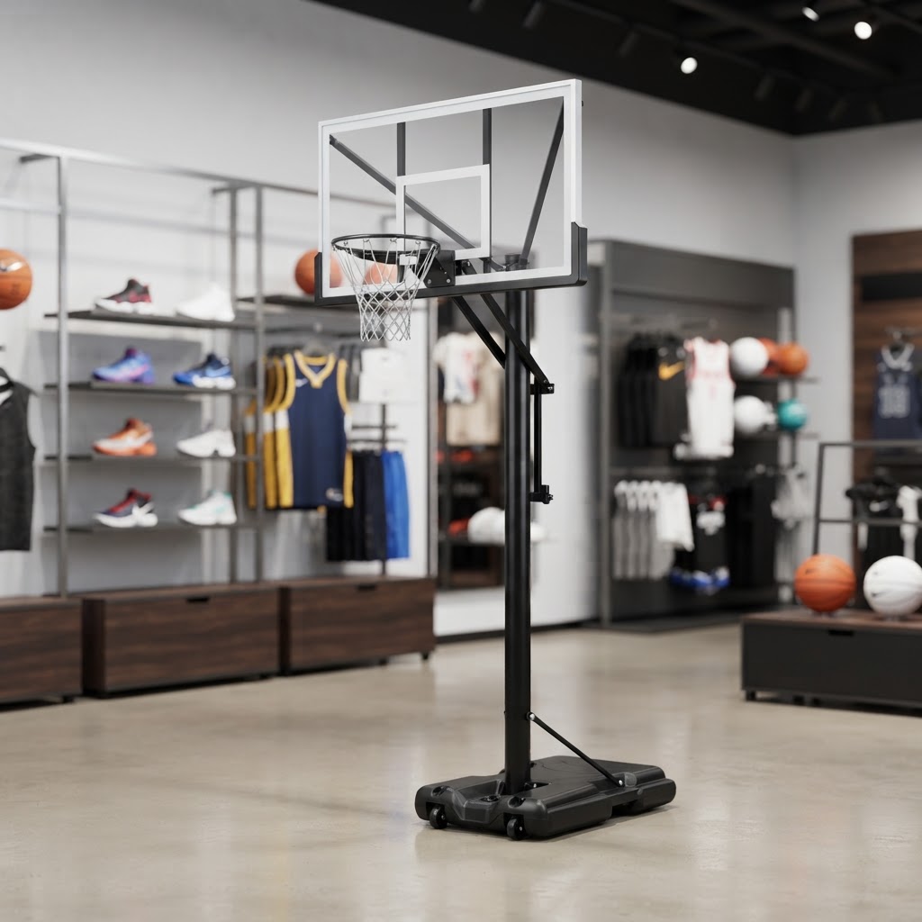 Tabela Móvel de Basquete MVP Impact 305™ - 50" Policarbonato — MVP Impact — foto 6