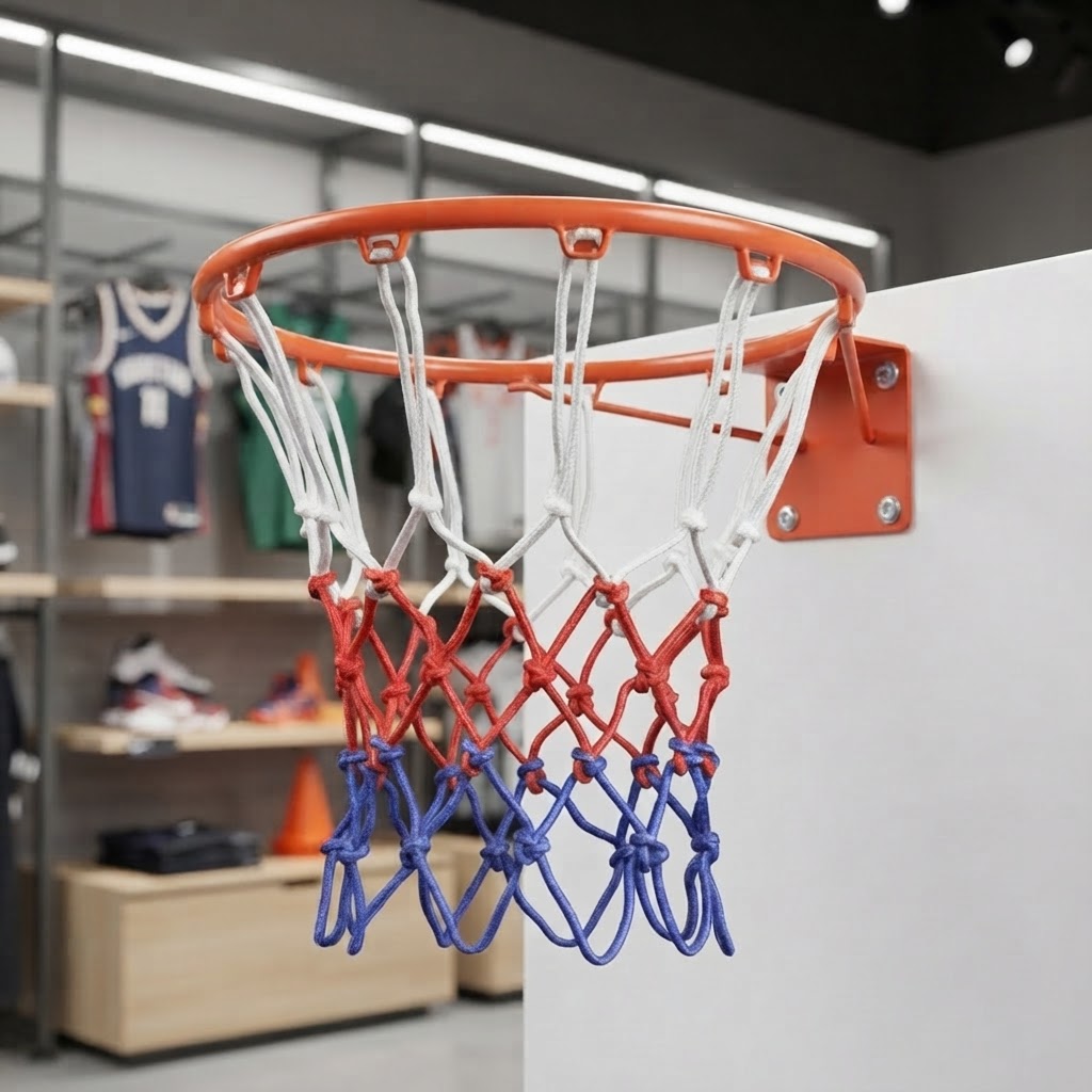 Aro de Basquete Oficial + Rede Americana (Unidade) — JV Commerce — foto 2