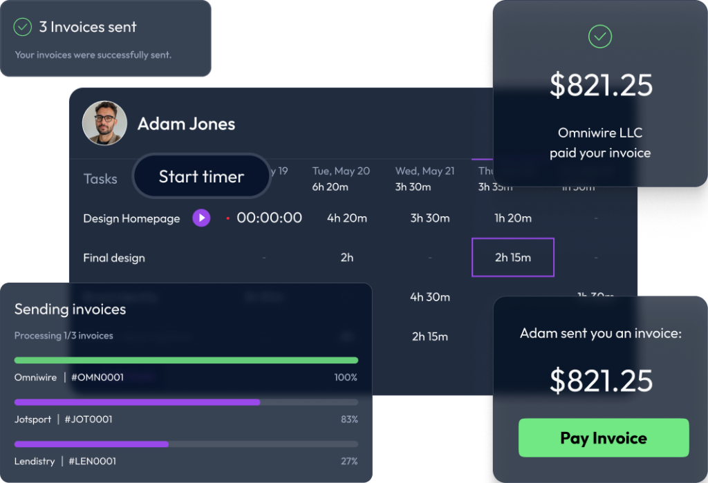 MoolaX dashboard