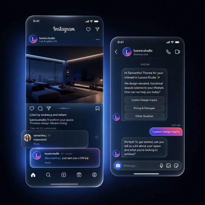 Agentul Instagram / Facebook