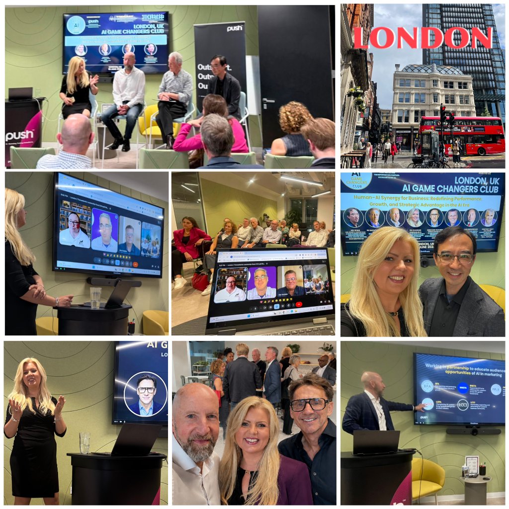 AI Game Changers Club, London Chapter, UK - London Tech Week