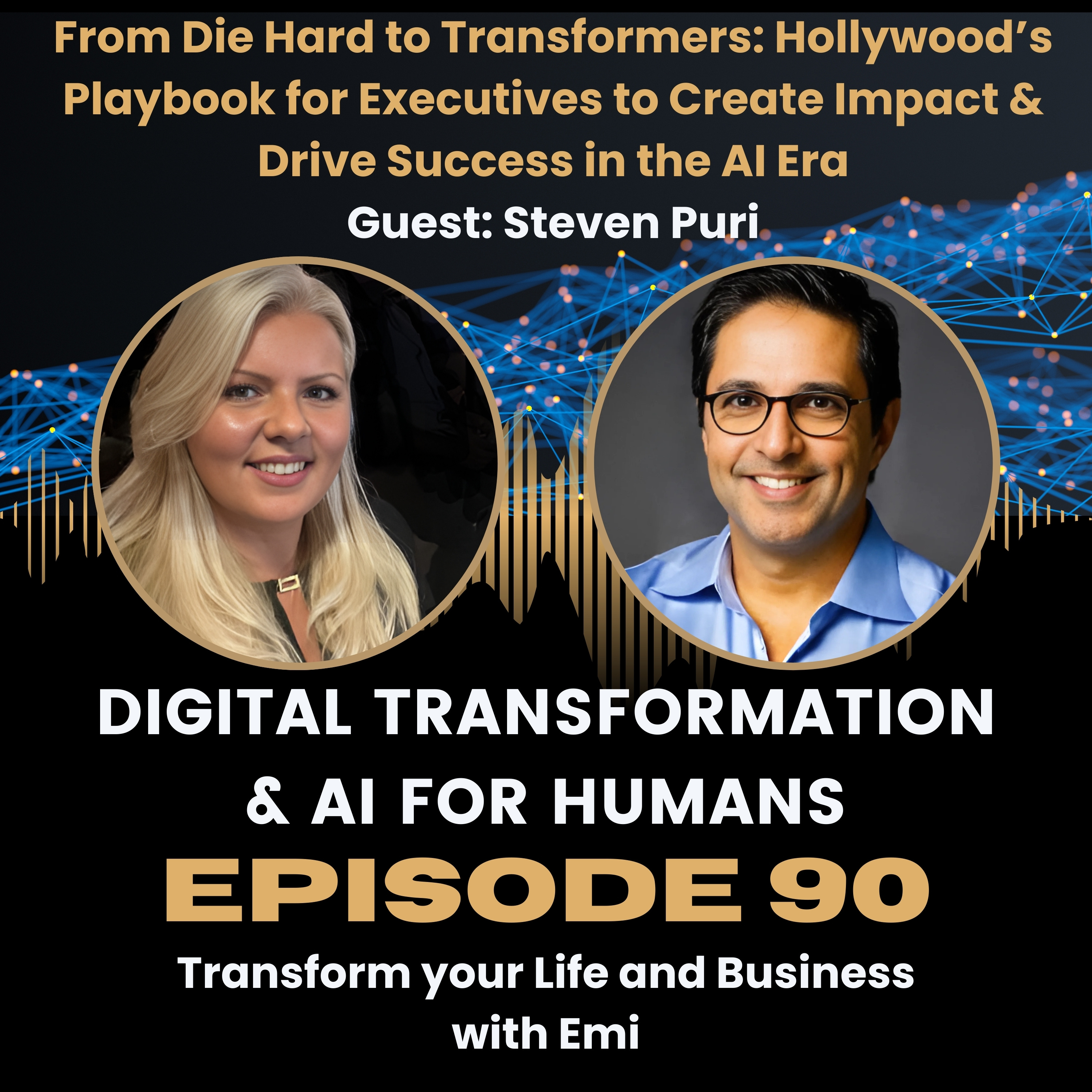 Digital Transformation and AI for Humans episode with Steven Puri