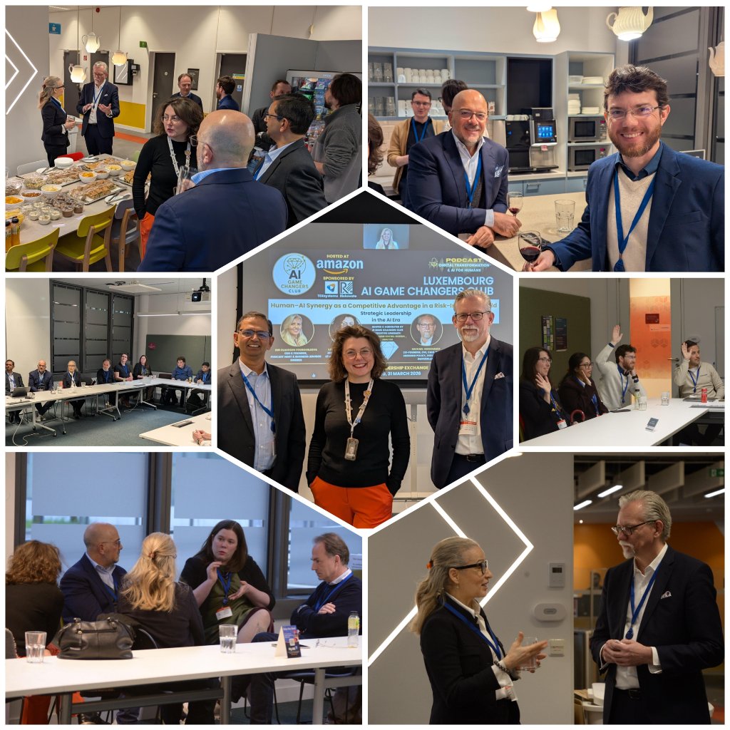AI Game Changers Club Executive Exchange – Luxembourg at Amazon