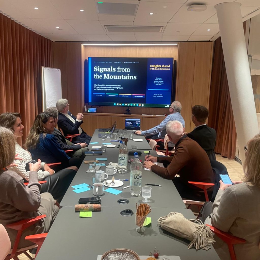 AI Game Changers Club Stockholm executive roundtable for leaders focused on AI strategy, leadership and future-ready business growth