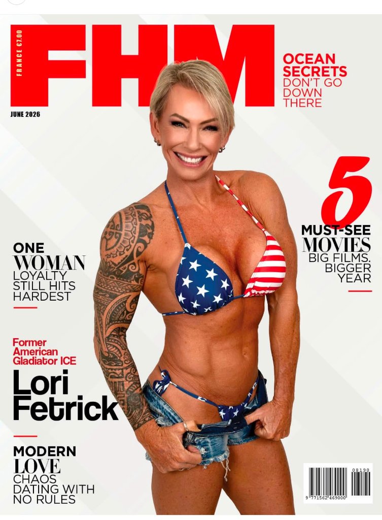 FHM Magazine Cover — Lori ICE Fetrick June 2026