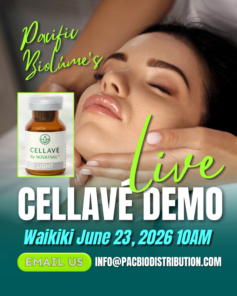 Pacific Biolúme Cellavé Live Demo - Waikiki June 23, 2026