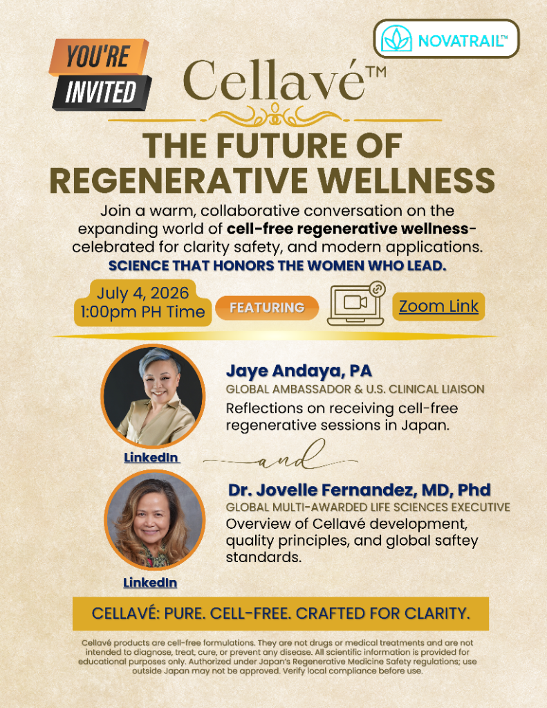 Cellavé: The Future of Regenerative Wellness - July 4, 2026