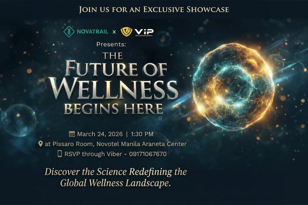 The Future of Wellness Begins Here - NovaTrail x VIP International event