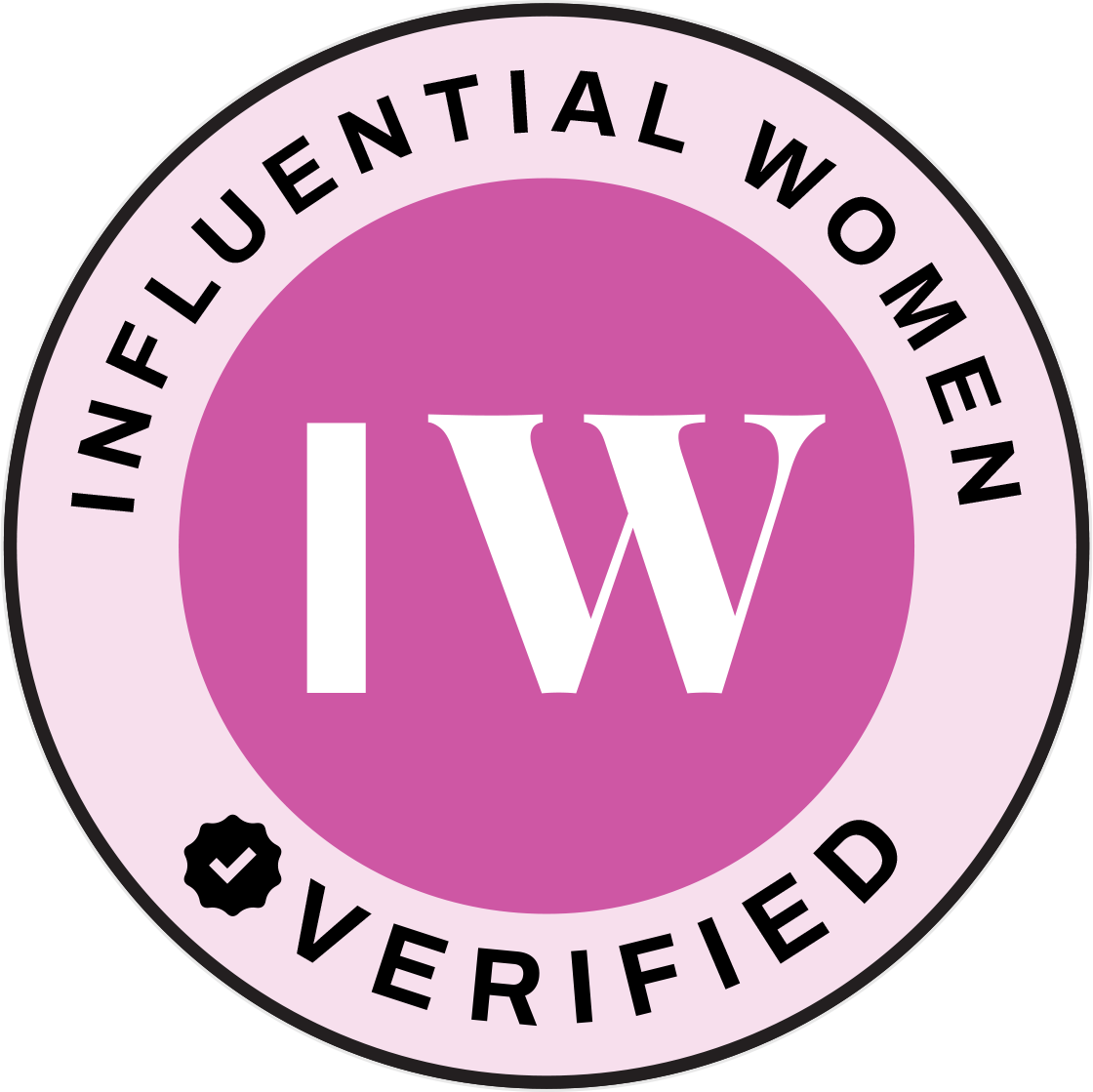 Influential Women Verified badge – Jaye Camposanto Andaya, PA