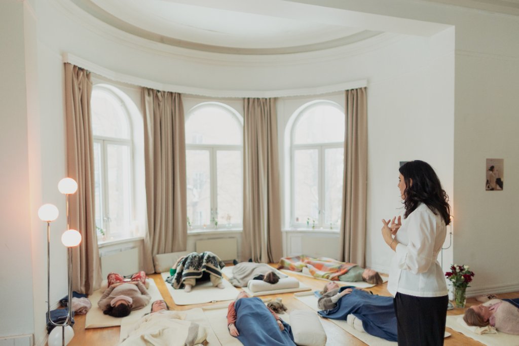 Breathwork session