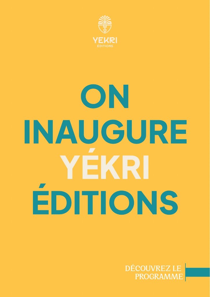 Affiche soirée Yékri Éditions