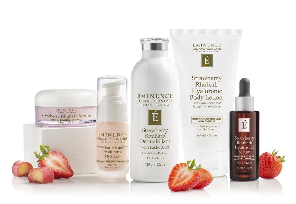Éminence Strawberry Rhubarb Hyaluronic Collection