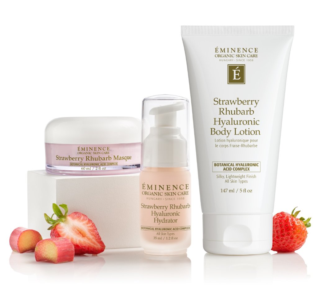 Éminence Strawberry Rhubarb Hyaluronic Body Lotion