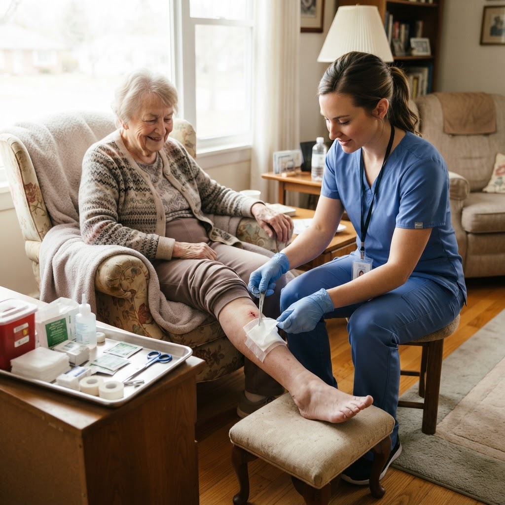 Skilled nursing wound care