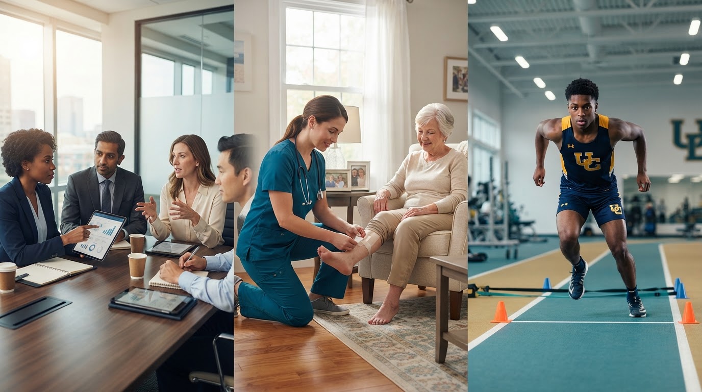 Healthcare, clinical care, and athletic performance