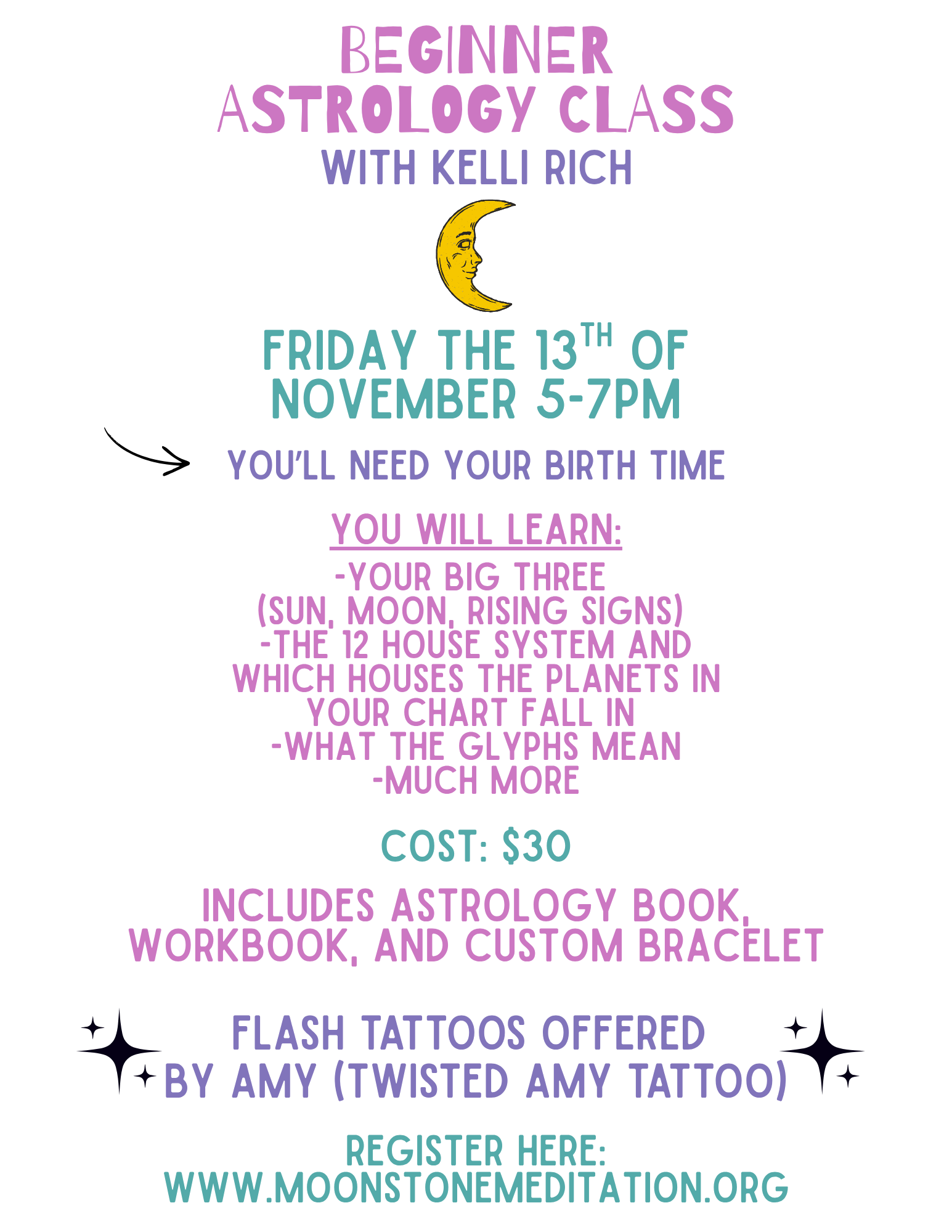 Beginner Astrology Class