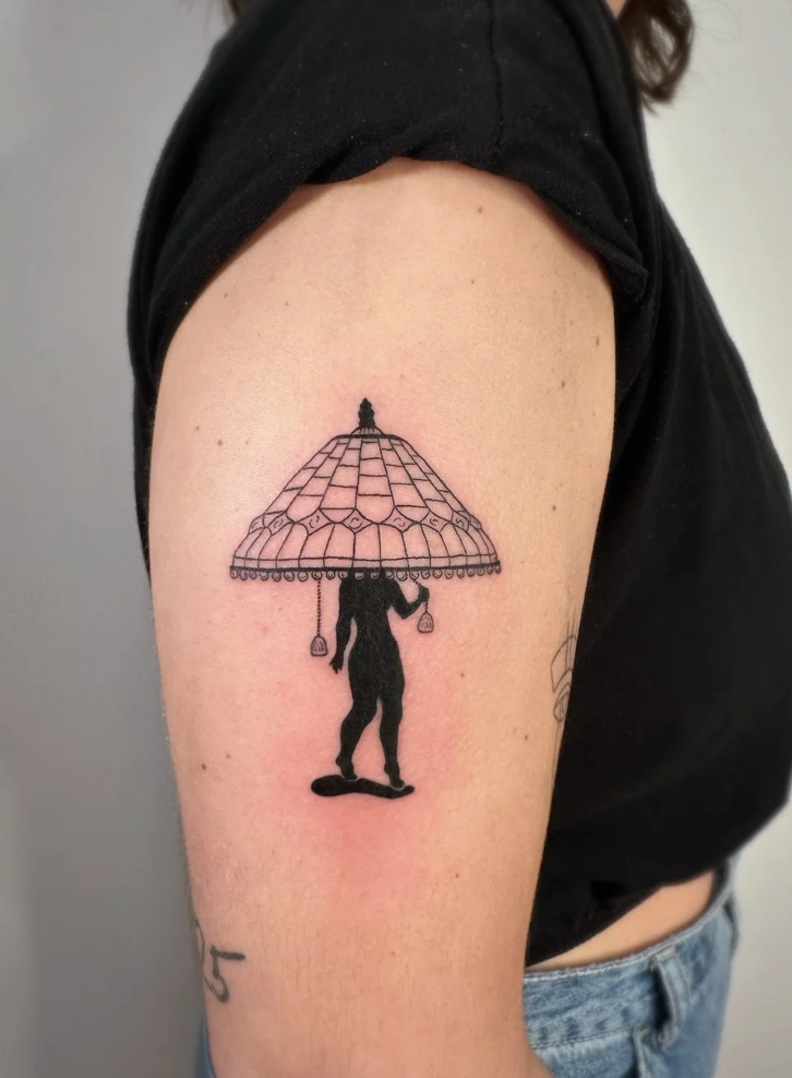 fine line tattoo by Arabella Vida at The Sunroom LA, Santa Monica CA