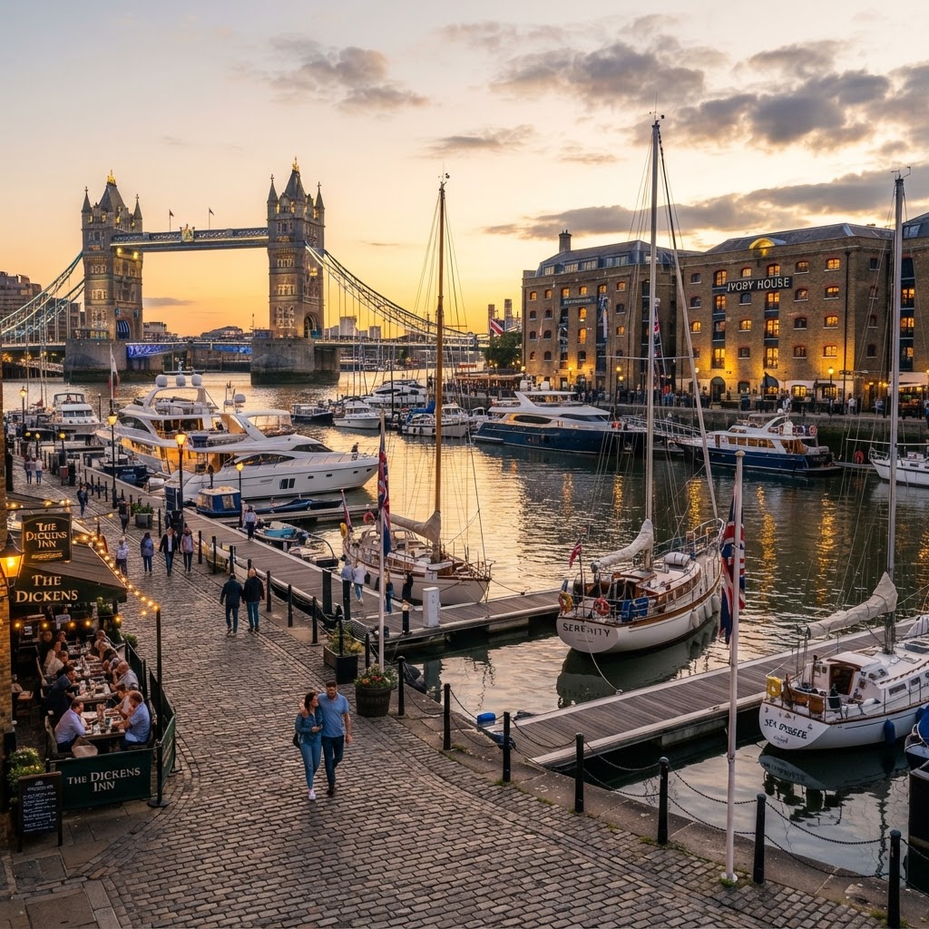 Things To Do At St Katharine's Docks: A Hidden London Riverside Gem