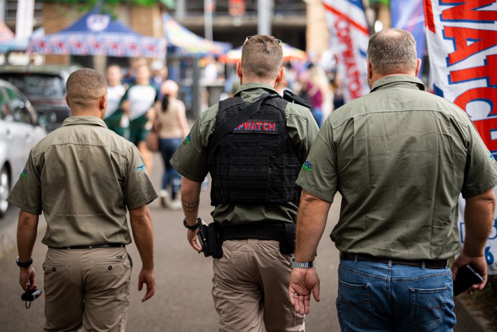 Copwatch Officers on Patrol