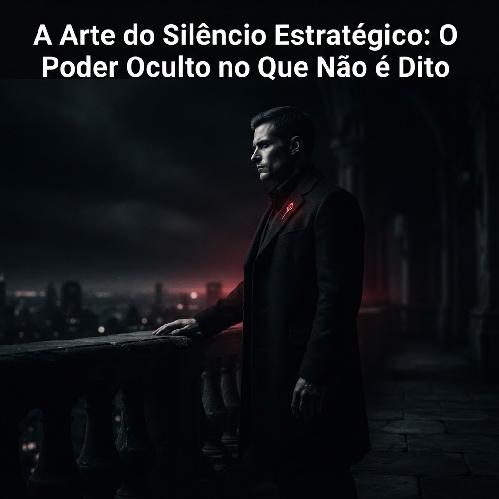A Arte do Silêncio Estratégico: O Poder Oculto no Que Não é Dito