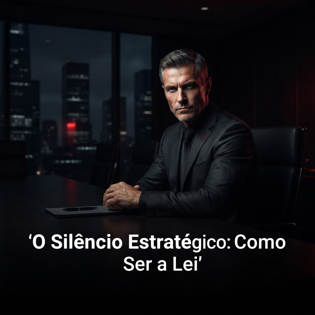O Silêncio Estratégico: Como Fazer Sua Opinião Ser a Lei